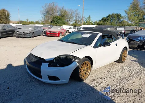 2012 Mitsubishi Eclipse Spyder Gt z USA, uszkodzony, nr VIN 4A37L3ET8CE008605